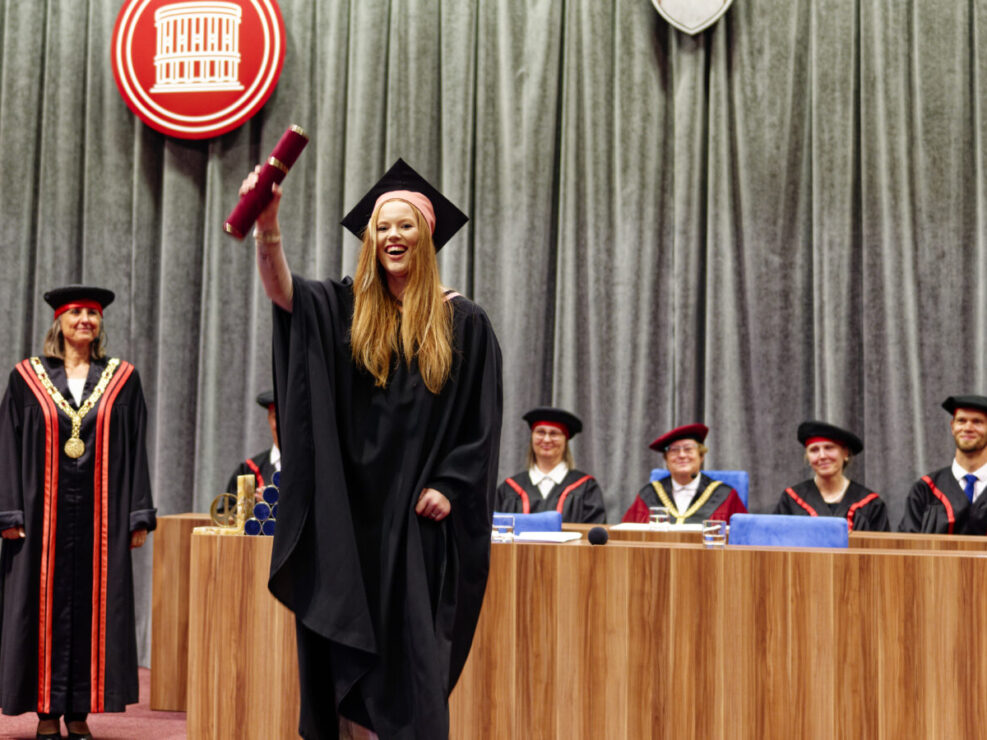 Útskrift Eddu og Magga